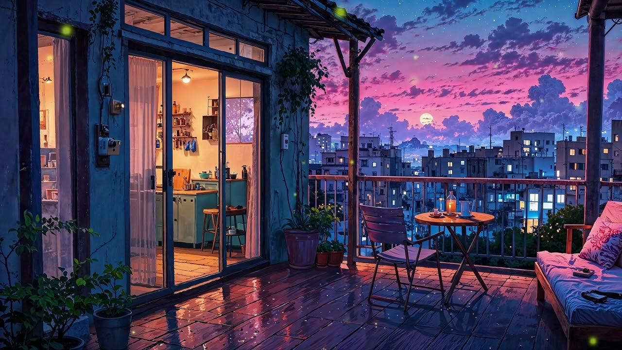 Serene Japanese Lofi | Ambient Music | 1 Hour | Chill Vibes & Relaxing Beats | Study & Sleep