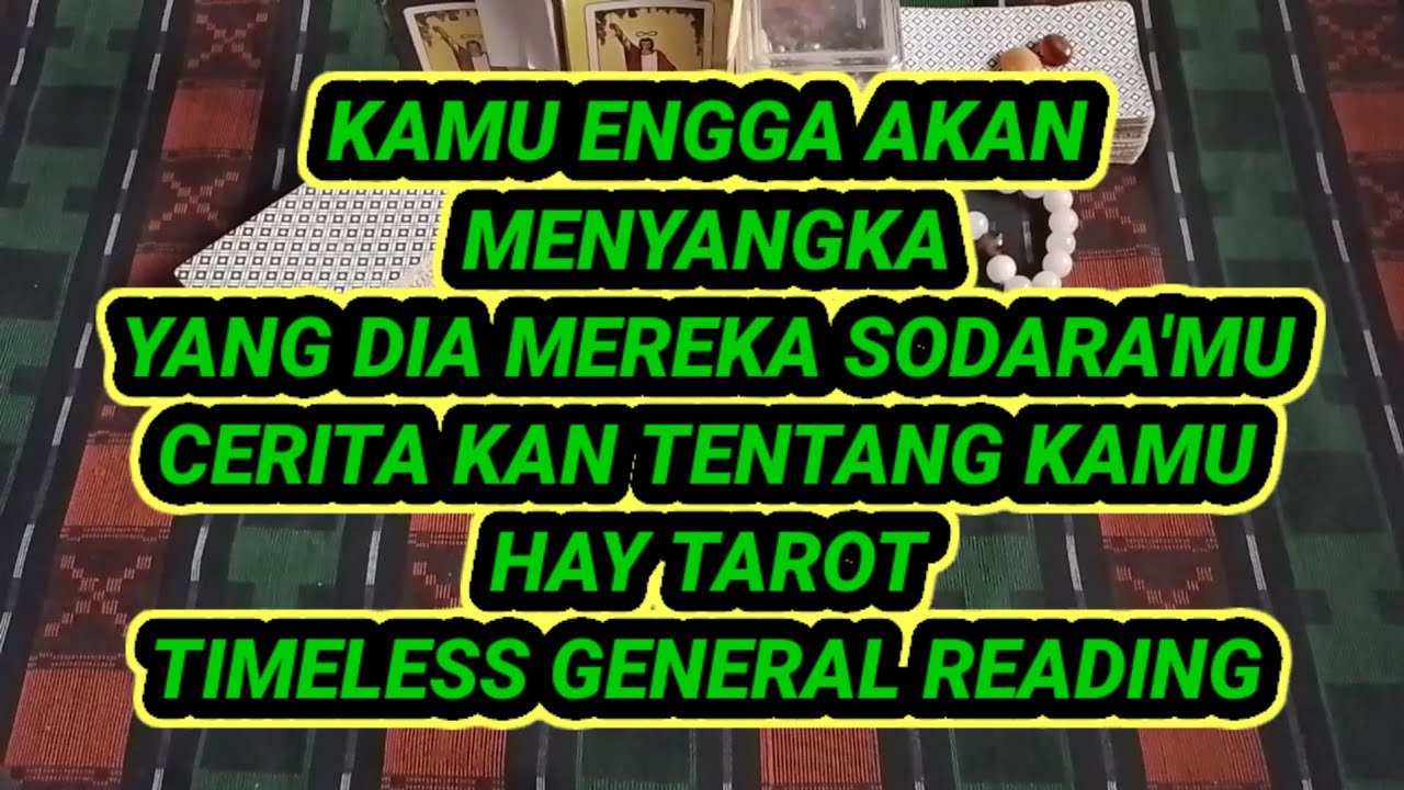 KAMU ENGGA AKAN MENYANGKA 😱 YANG DIA MEREKA SODARA'MU CERITAKAN TENTANG KAMU