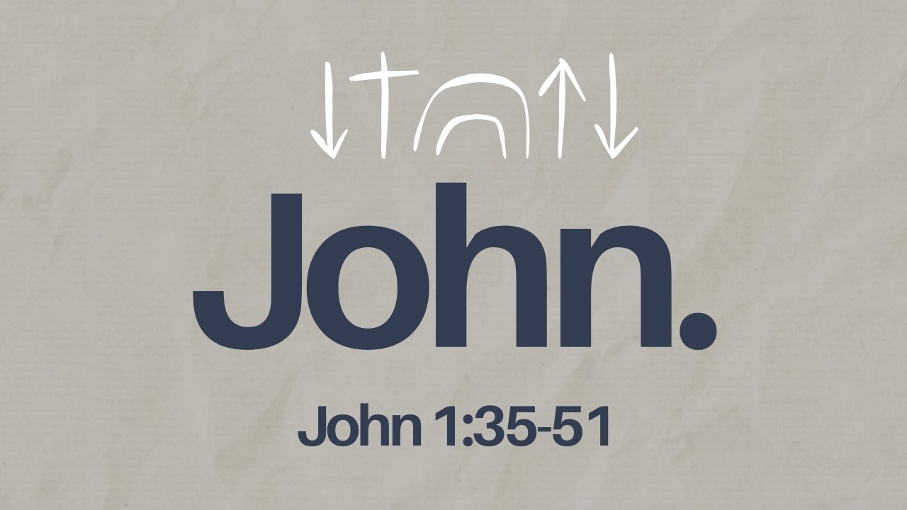 The Gospel of John  - John 1: 35-51 - Anthony Laruffa -18 January 2026