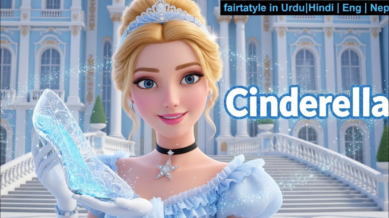 Cinderella | Urdu Hindi Fairytales | Shahzadi Ki kahani | Fantasy Fairy tale #shazwithroughai #viral
