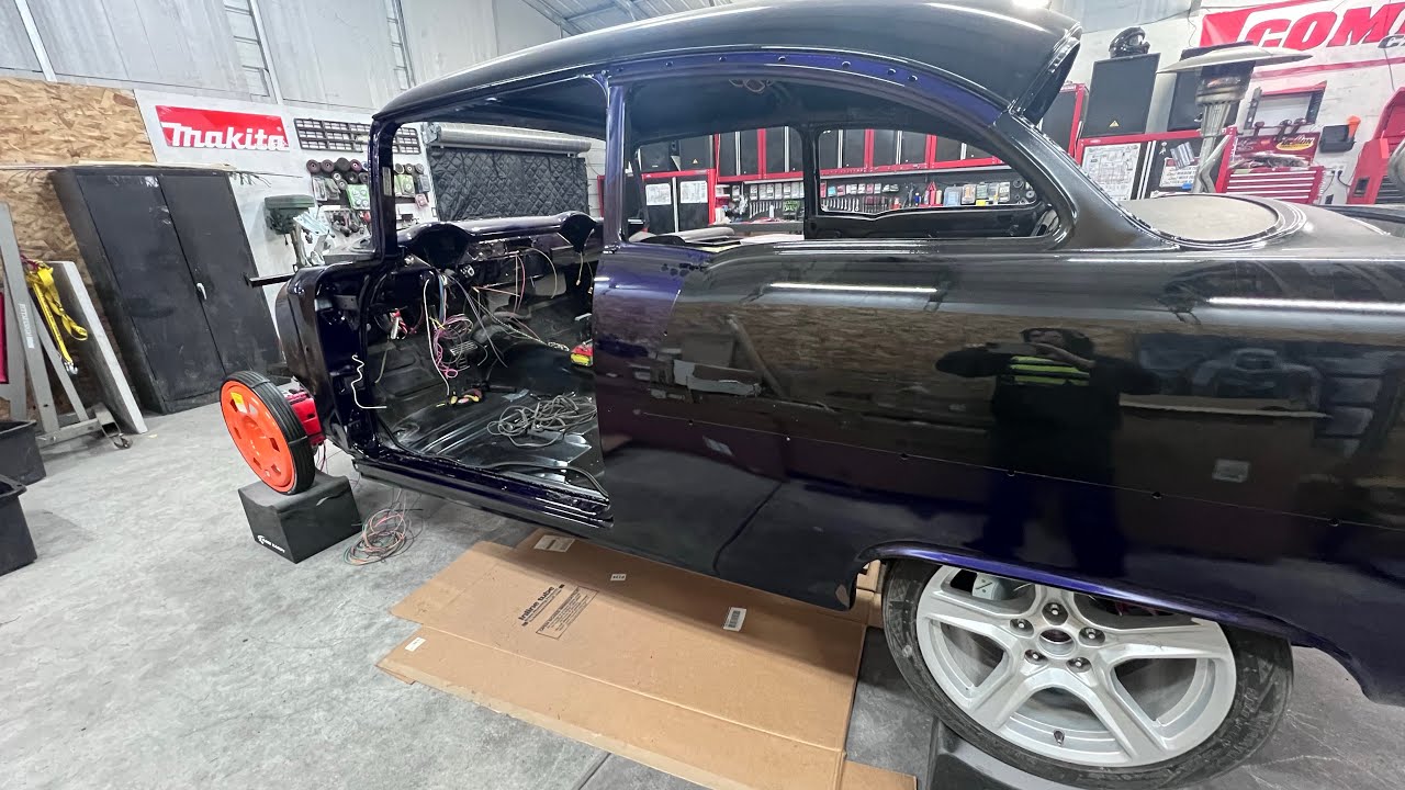 Installing tubular control arms 1955 Belair Tips tricks