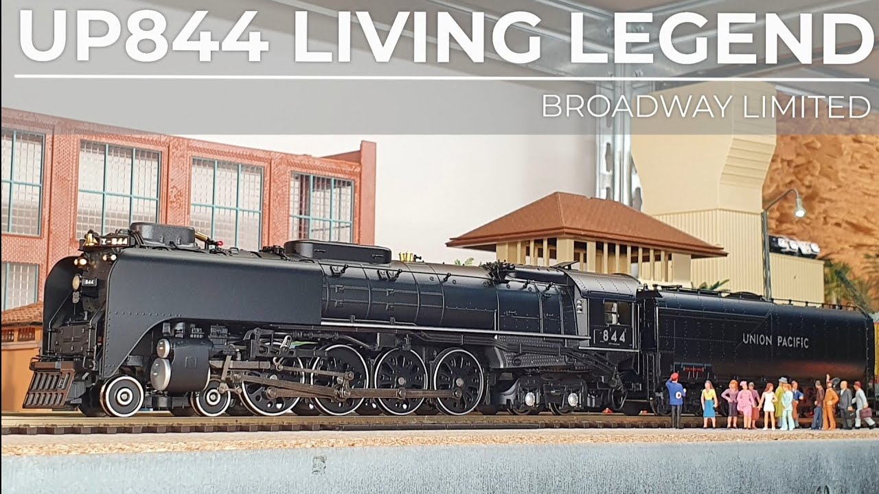 The best model ever made - UP 844 from Broadway Limited - Paragon 4 vs. ESU LokSound 5