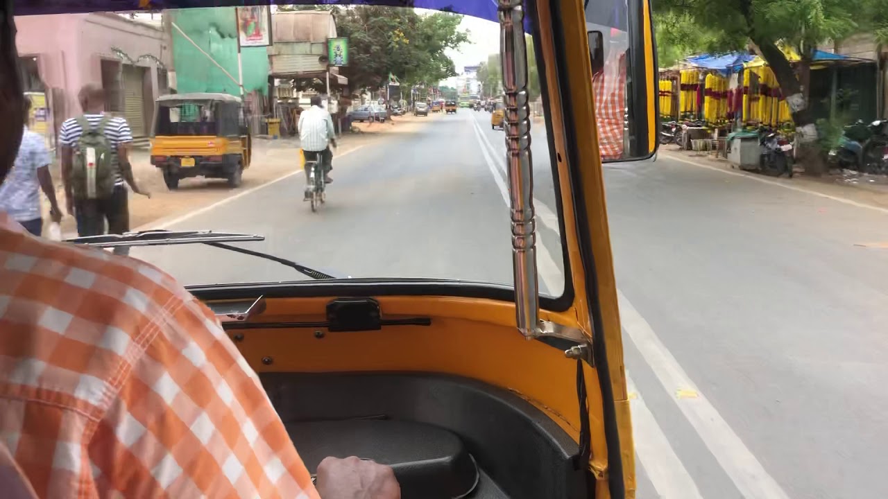 Auto Rickshaw Ride - Thanjavur