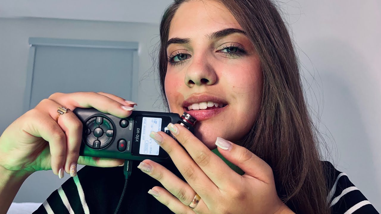 ASMR BINAURAL COM O TASCAM
