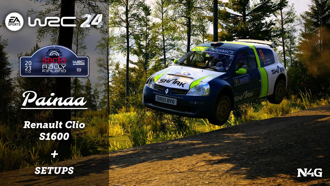 EA WRC 24 (WR) ● Renault Clio S1600 - Setups : Rally Finland 🇫🇮