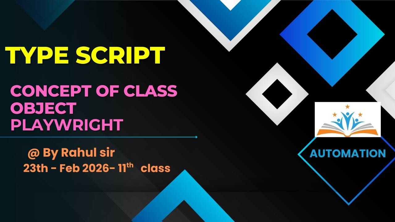 Concept of class object @ Rahul Sir 23-Feb 2026