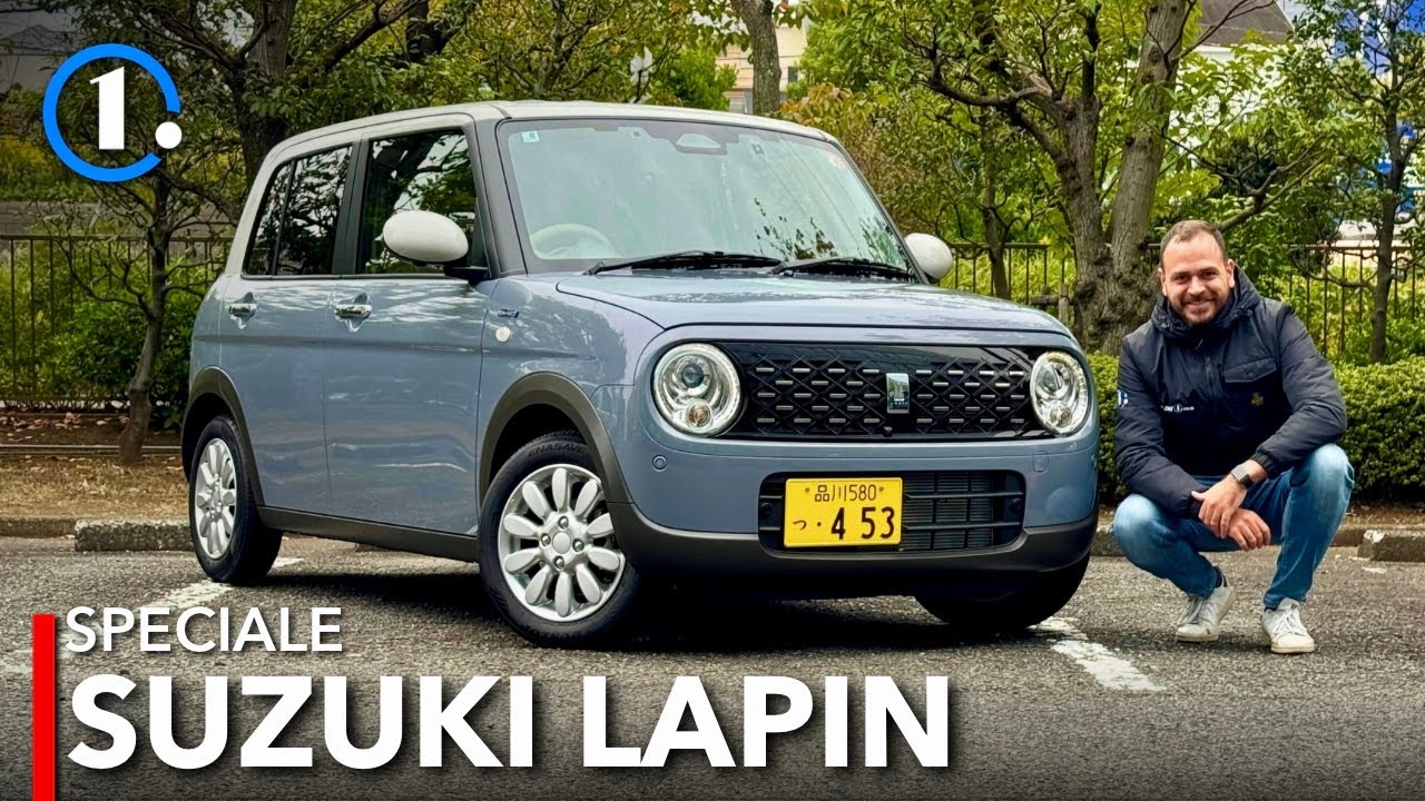 Simpatica, ibrida, super compatta e costa 10.000 EURO (al cambio) | Suzuki Alto Lapin