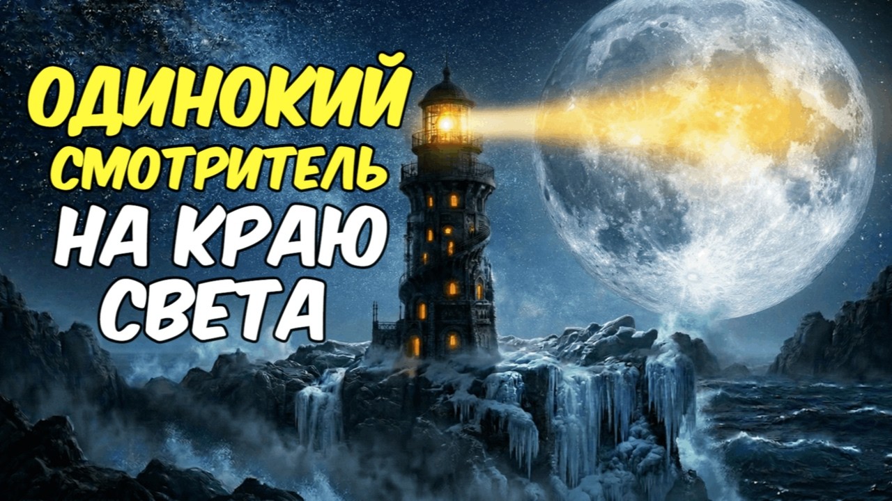 Одинокий быт смотрителя старого маяка.