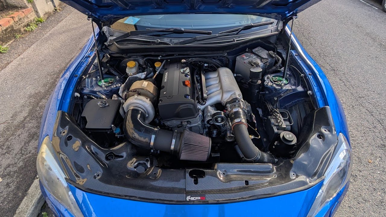 500hp Turbo K24 swapped Subaru BRZ - Short rip