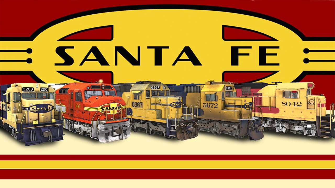 Santa fe Railway - Decade of the 80s and 90s