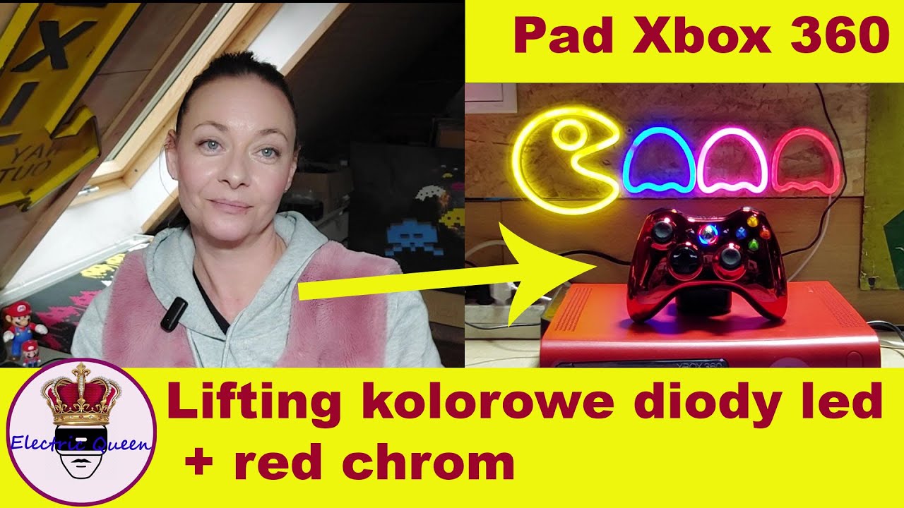Zmiana diod led w padzie Xbox 360 , remont mojego pada