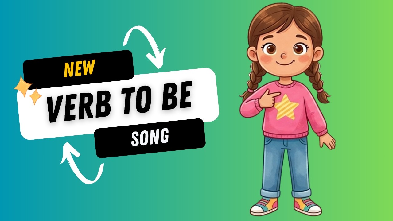Verb TO BE song | I am, You are