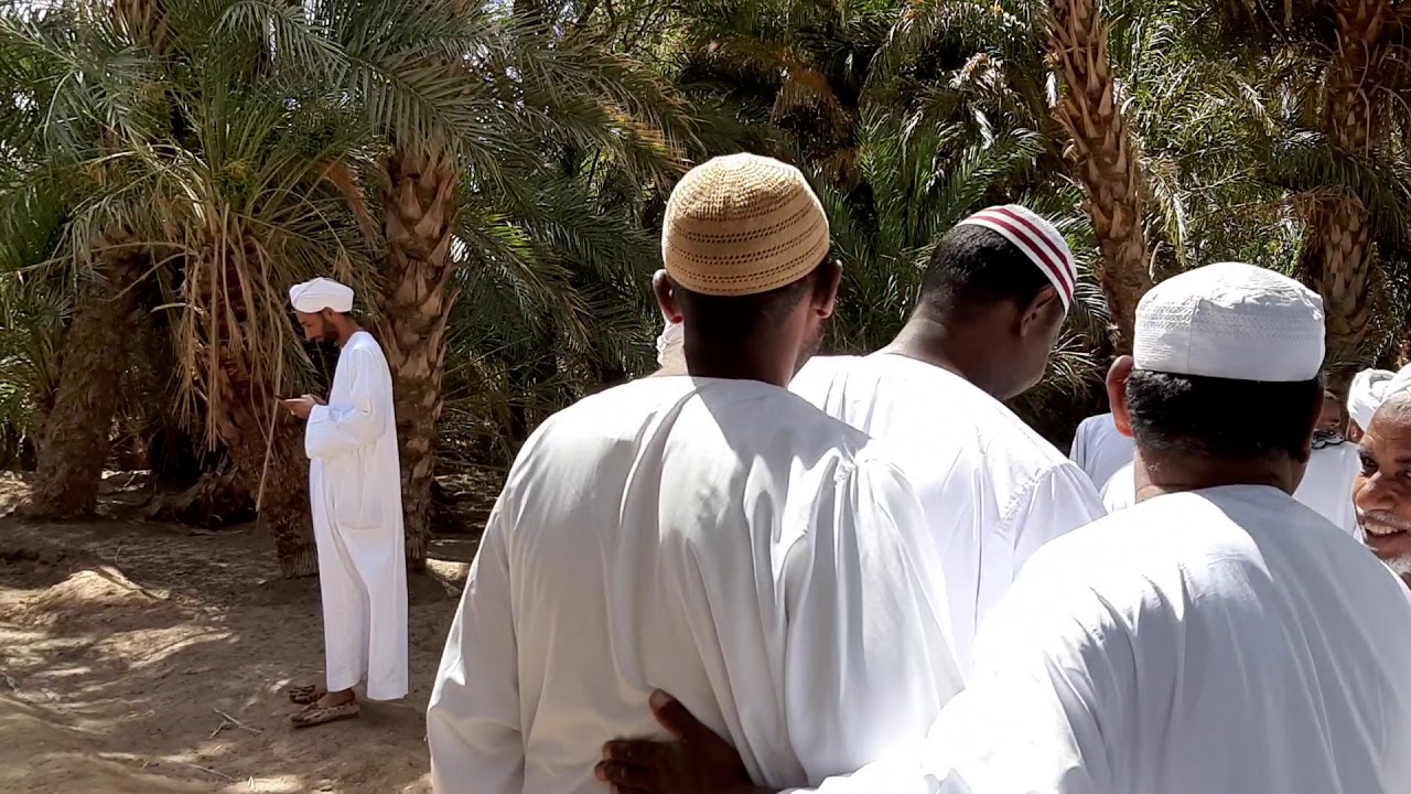 السيد الحسن والسيدالمعز ابناء السيد الكامل الإدريسي في زيارة للخليفة محمد عبد الباسط 1