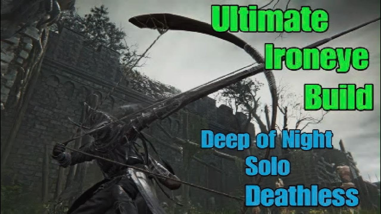 The Ultimate Ironeye Poison/Frost Build Deep of Night Solo Deathless Run | Elden Ring Nightreign