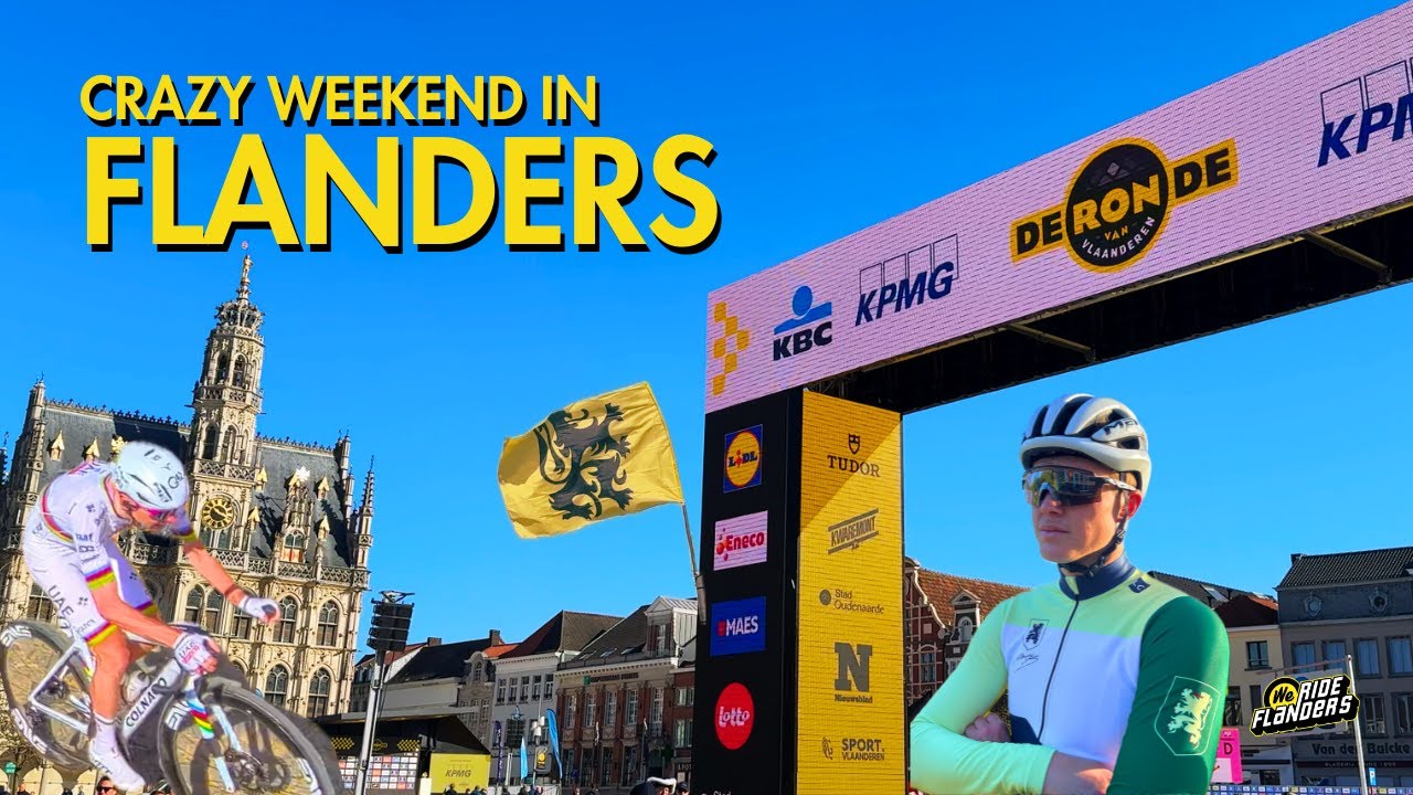 CRAZY WEEKEND IN FLANDERS | RONDE VAN VLAANDEREN 2025