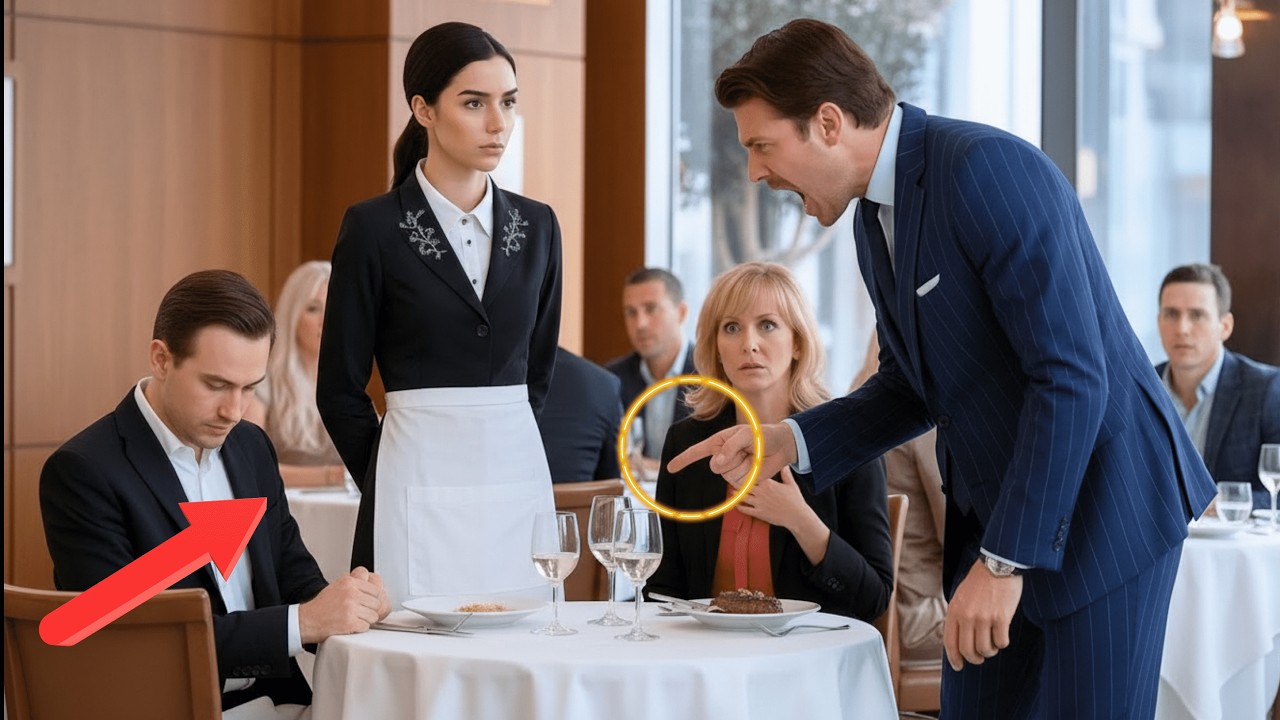 😤 El Millonario Gritó a la Mesera😰 ¡Pero Ella Le Respondió Algo que Paralizó Todo el Restaurante! 😱🔥