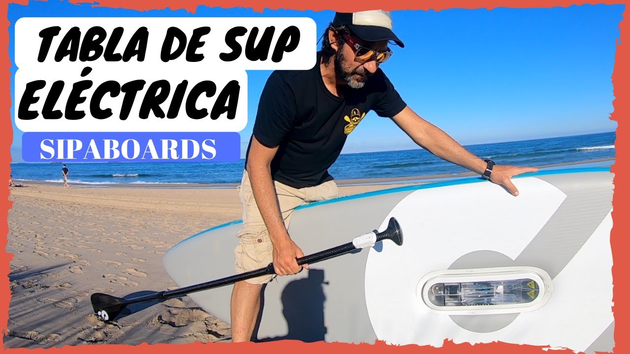 LA MEJOR tabla de PADDLE SURF con MOTOR.