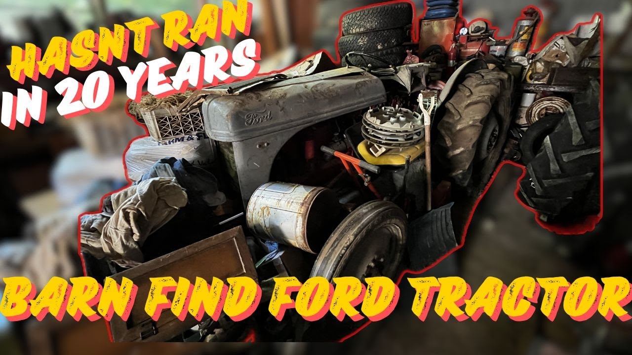 BARN FIND Ford Tractor Revival!! Hasn't Ran In 20 Years!!!
