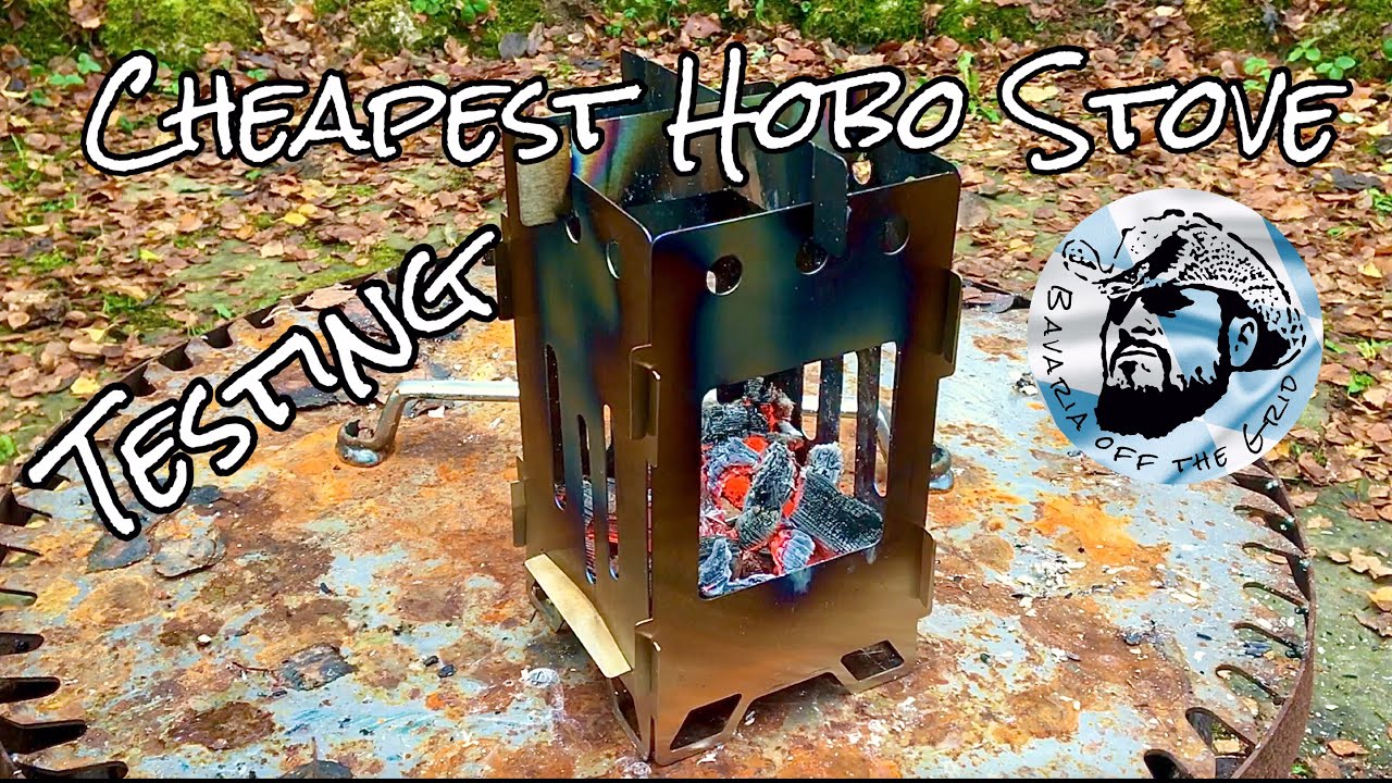 The cheapest stainless steel Hobo stove test, how strong is it will it bend? Fox Outdoor MFH