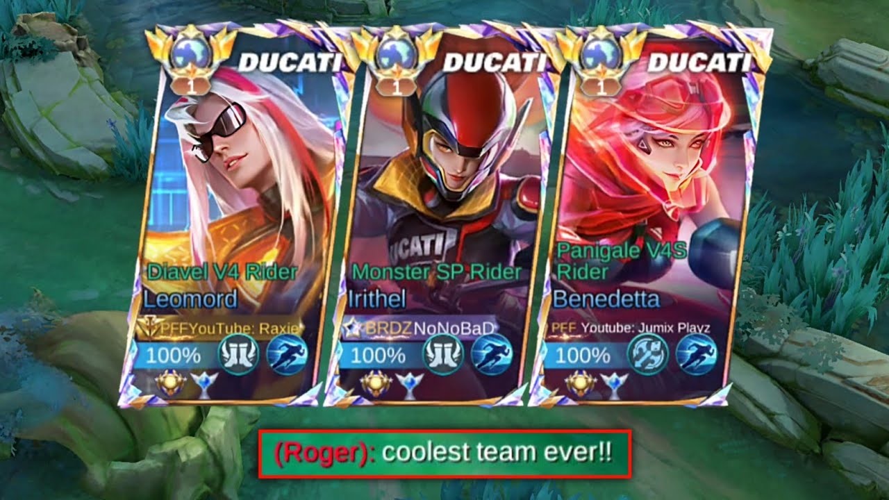 ALL DUCATI SKIN IN ONE TEAM FT. LEOMORD NEW DUCATI SKIN 