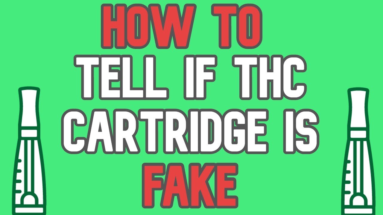 How To Tell If Your THC Vape Is Fake | Avoid Dying From Fake Products
