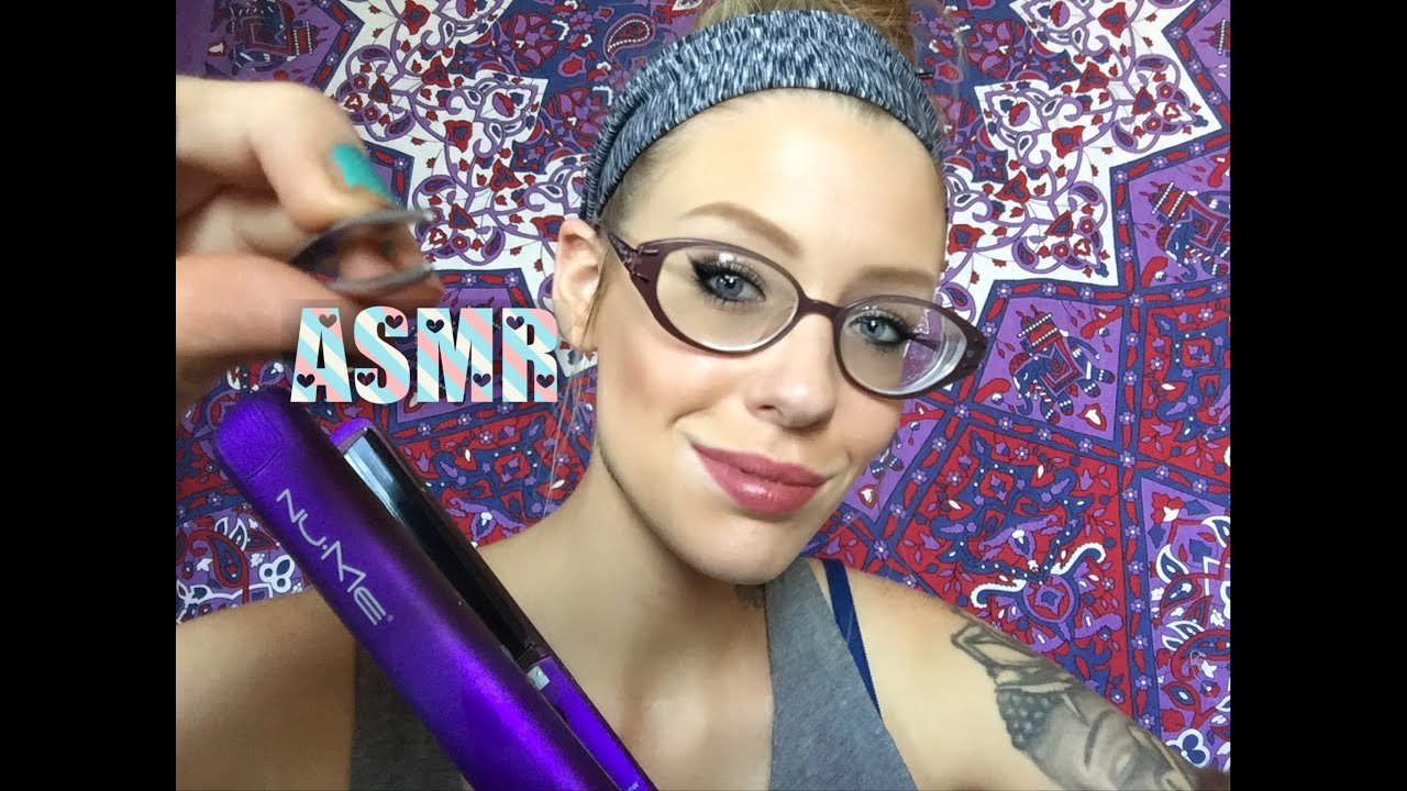 ASMR Pamper Session (Eyebrow Shaping, Plucking, Trim, Styling)