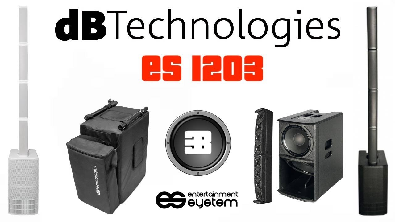 Обзор dB Technologies es1203