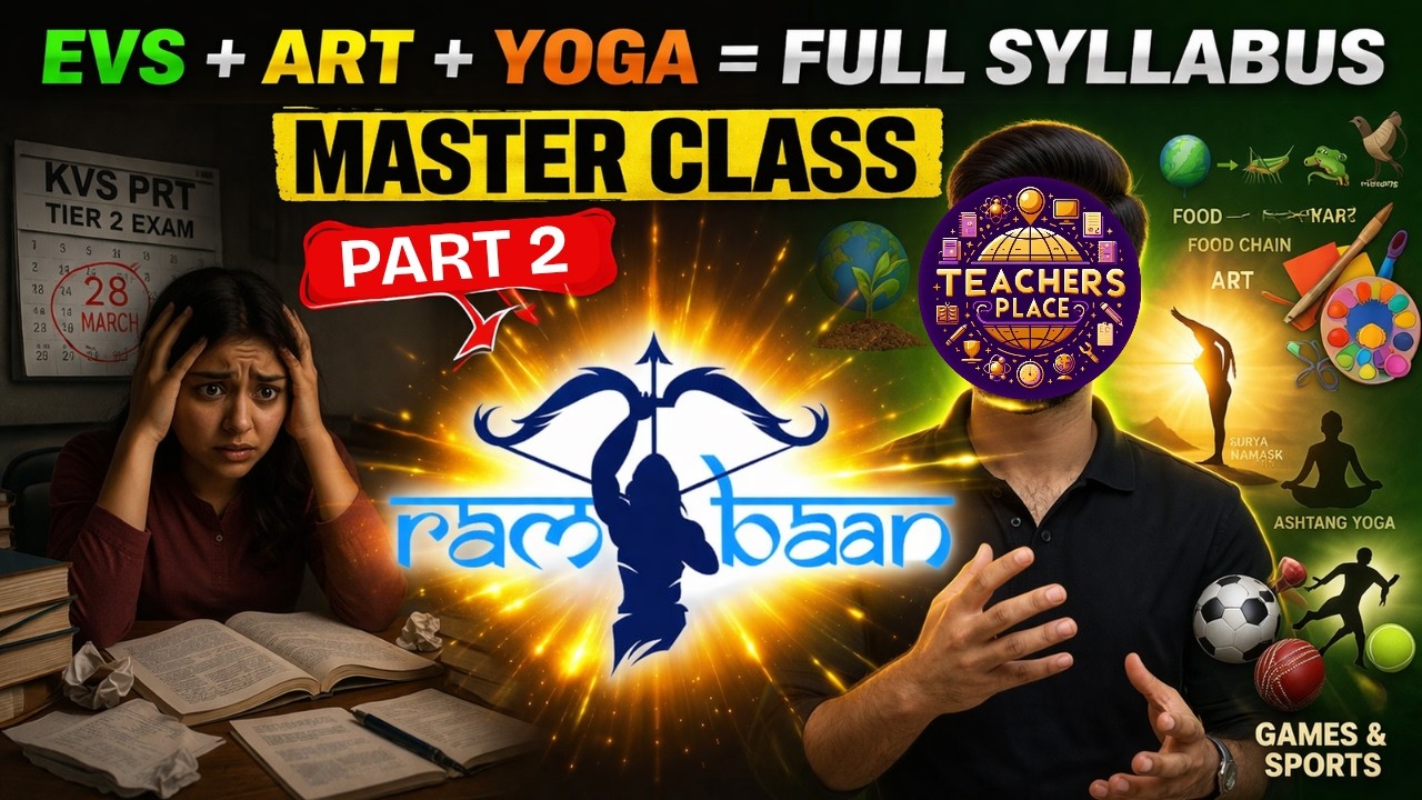 KVS PRT Tier 2 EVS Marathon 🔥 (part -2) Last Revision | 800+ One Liners | Direct Questions आएंगे 💯