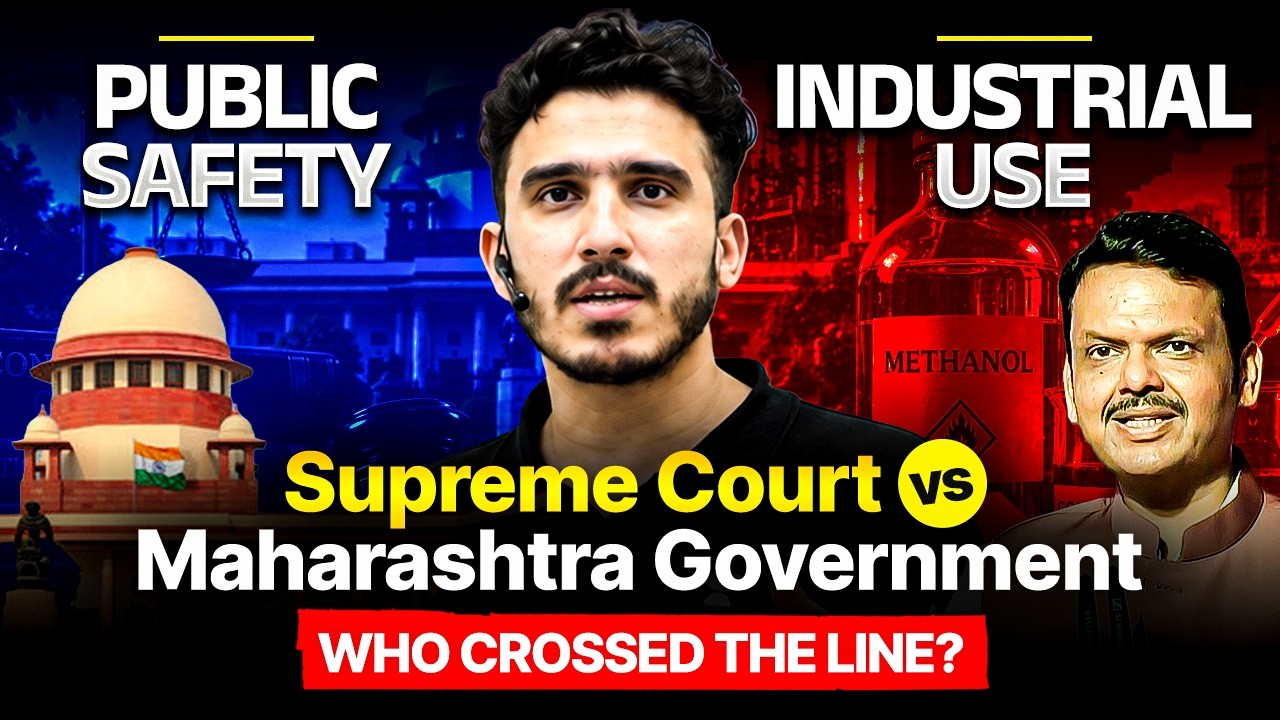 Supreme Court Strikes Down Maharashtra's Methanol Rules | Proportionality Test Explained | UPSC