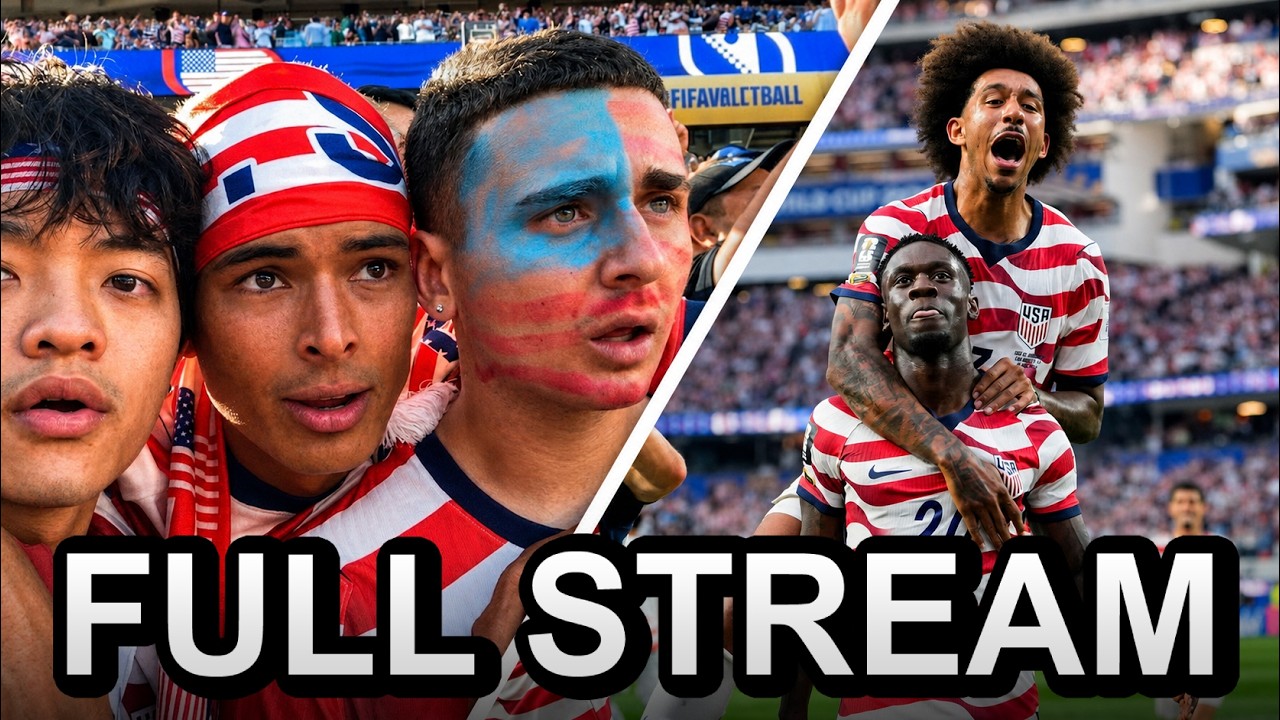 MARLON X CORE BOYS WATHCING USA VS BOSNIA (Full Stream)