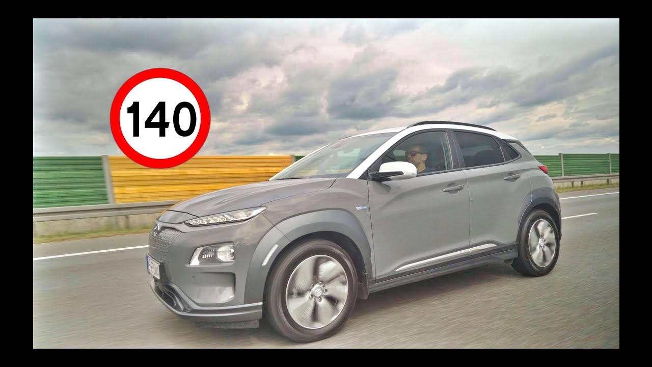 Hyundai Kona Electric — Вождение на польском языке (PL) — Тест-драйв