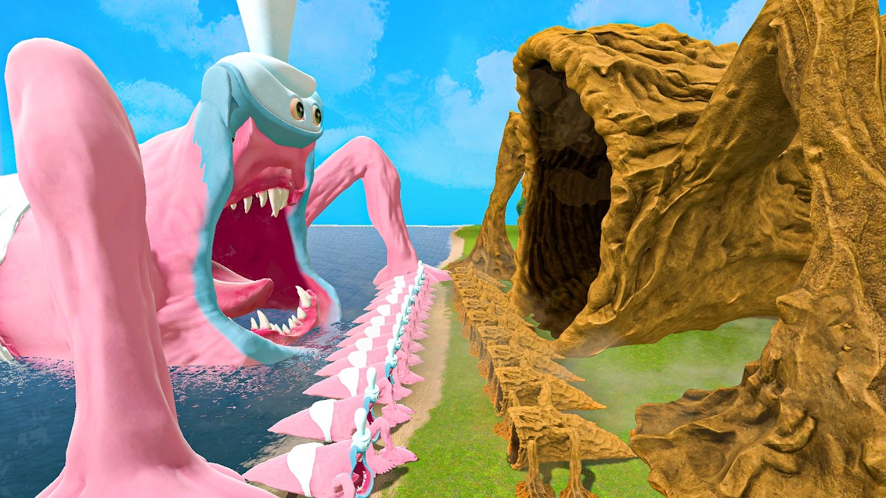 NEW SAND EATER VS ALL BINKY DRINKY SEA EATER DARK PALS THE 1ST FLOOR In Garry's Mod!