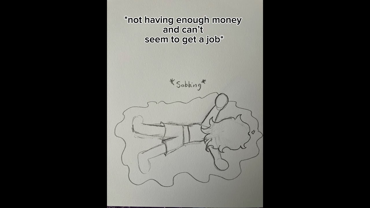 I&rsquo;ve applied to 7 jobs already! #art #artwork #chaos #money