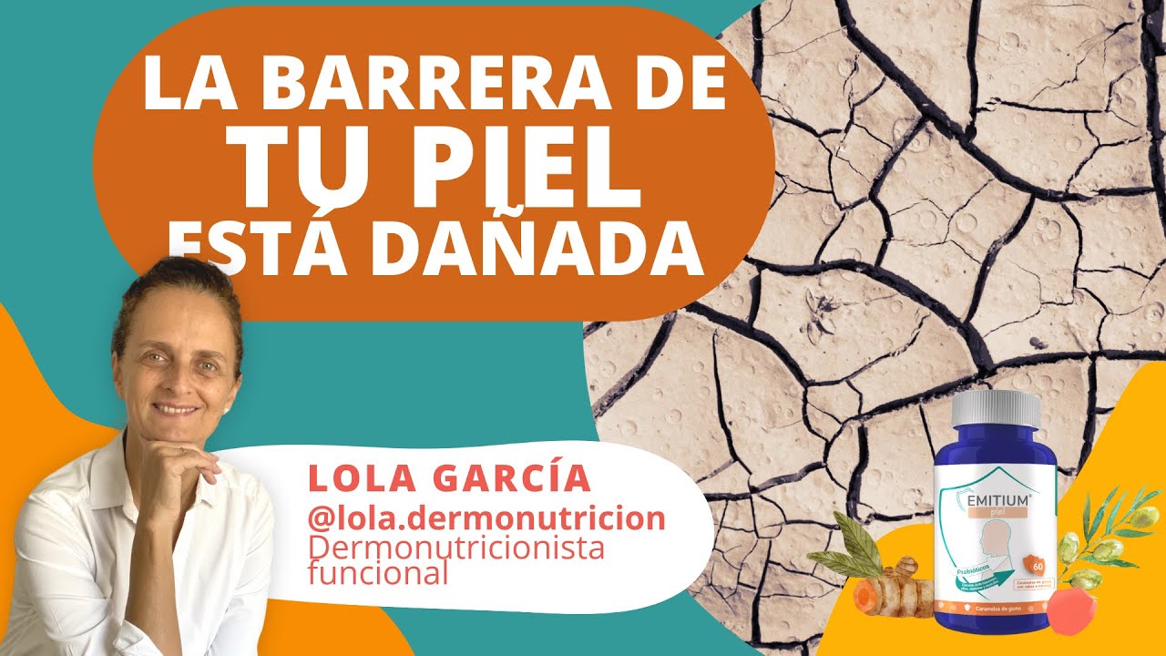 PIEL DAÑADA y SECA 🫥 Síntomas de BARRERA CUTÁNEA deteriorada 🌵Dermonutricionista @lolaDermonutricion
