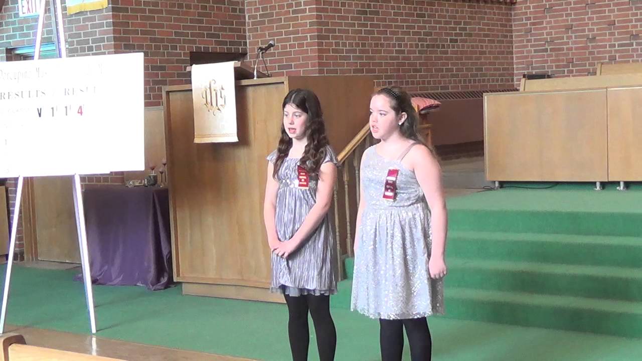 Down In The Valley To Pray - arr. Jay Althouse (Vocal) (PMF 2014 Kennedy & Briana)