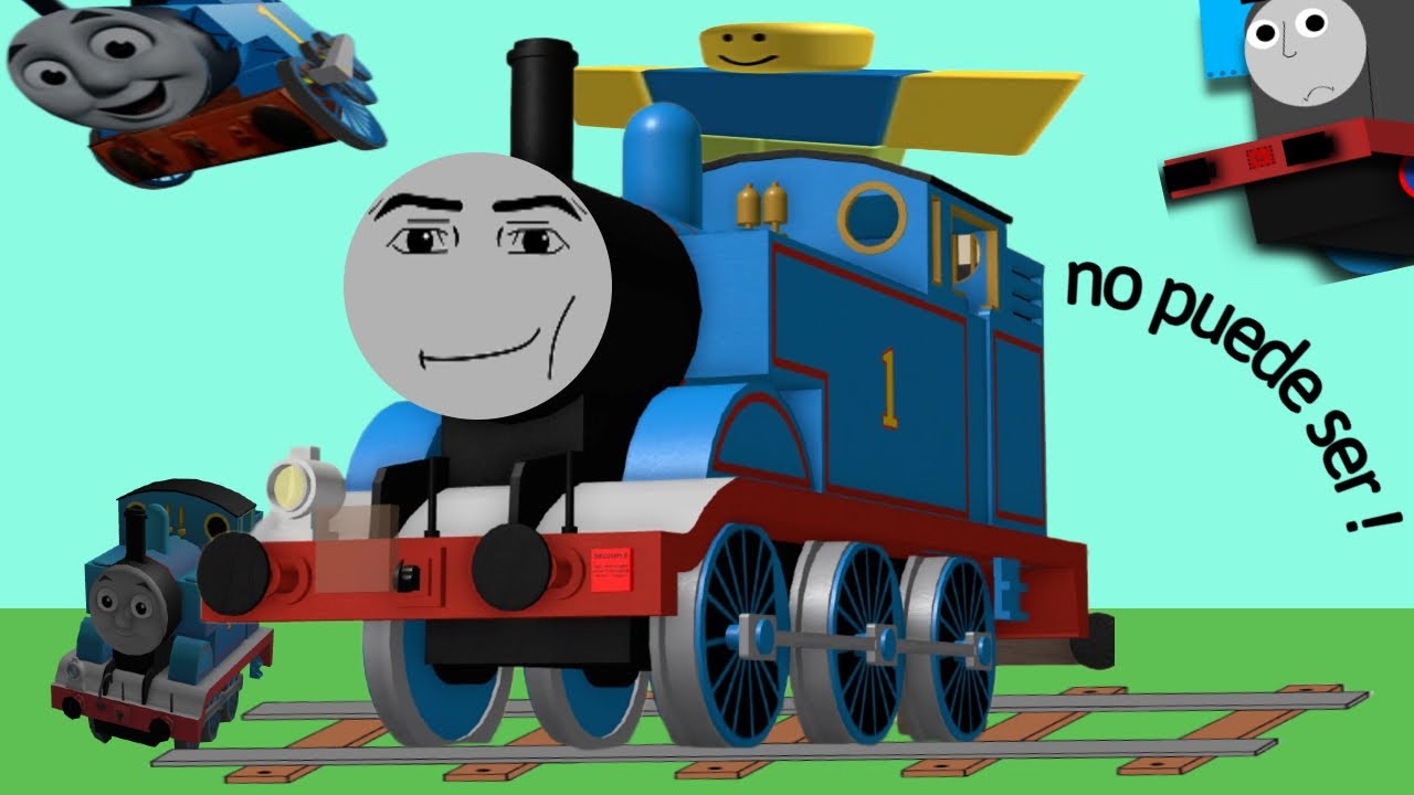 Jugué THOMAS Y SUS AMIGOS en Roblox, pero algo paso....