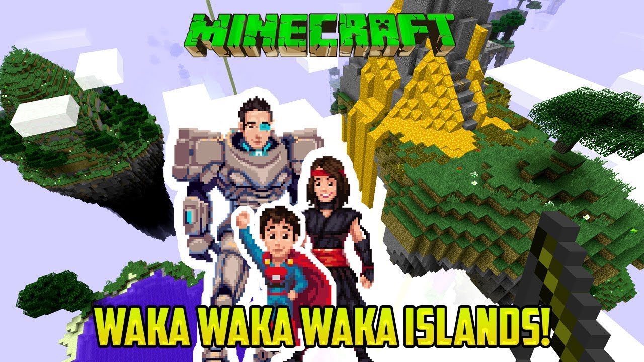 Minecraft: WAKA WAKA ISLAND PART 3!! FISHING FOR PUFFIES