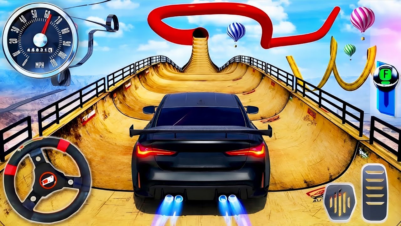 Mega Ramp Car Stunts Android Gameplay 2026 - Offline Car Stunt Racing 3D