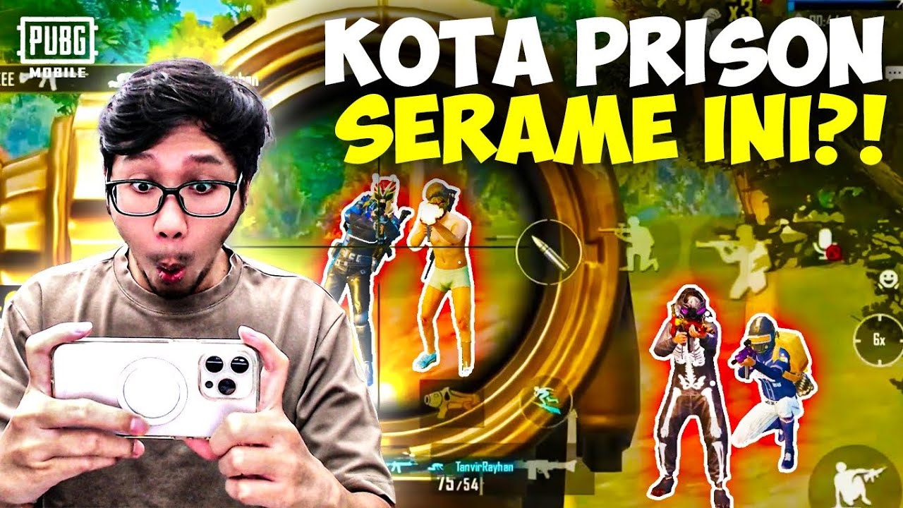 BENERAN NIH? AWALNYA SEPI TERNYATA PRISON RAMAI LAGI! - PUBG MOBILE