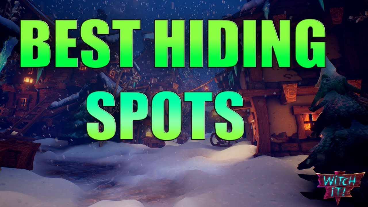 BEST HIDING SPOTS IN (ALMOST) ALL MAPS! WITCH IT #2