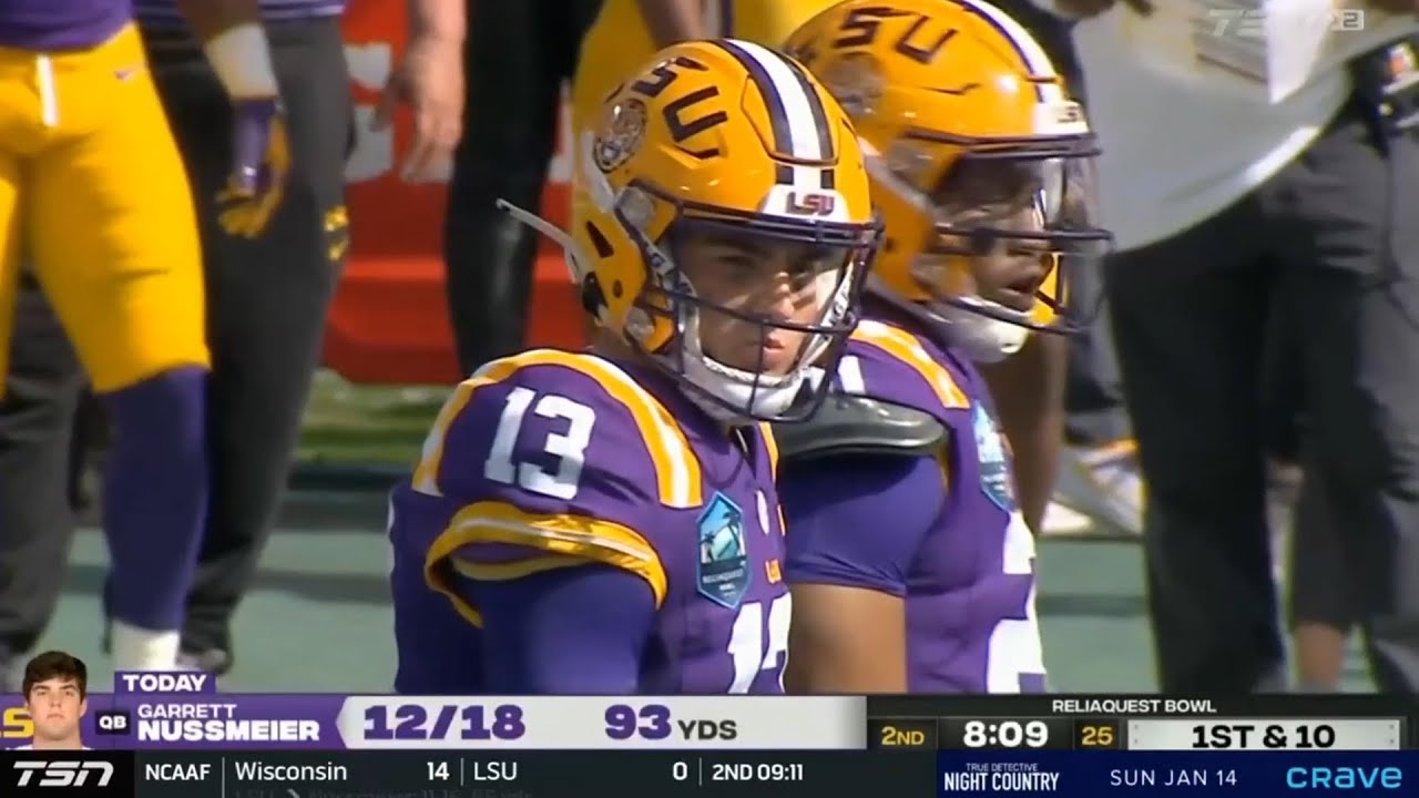 Wisconsin vs #13 LSU College Football Game Full Highlights 2024