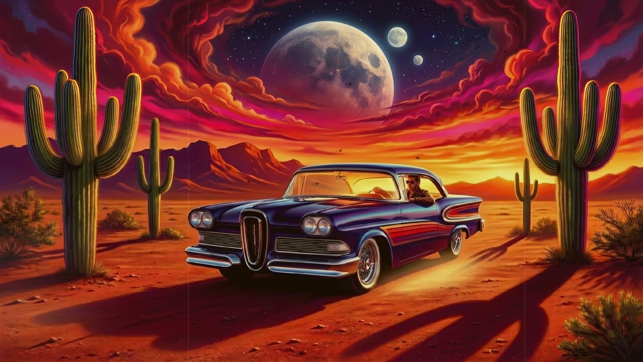 Psychedelic Desert Rock Mix | Транс янтарного горизонта