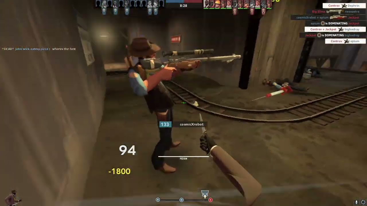Backstab Hitbox (Team Fortress 2)