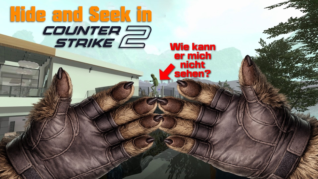 Als Frosch gegen Waschbären auf einer Villa!? | Hide and Seek in CS2