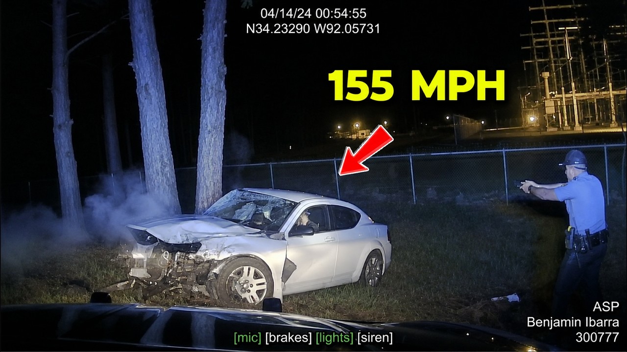 Most Dangerous High Speed Police Chases Caught on Dashcam &mdash; That Feel Like an Action Movie #46