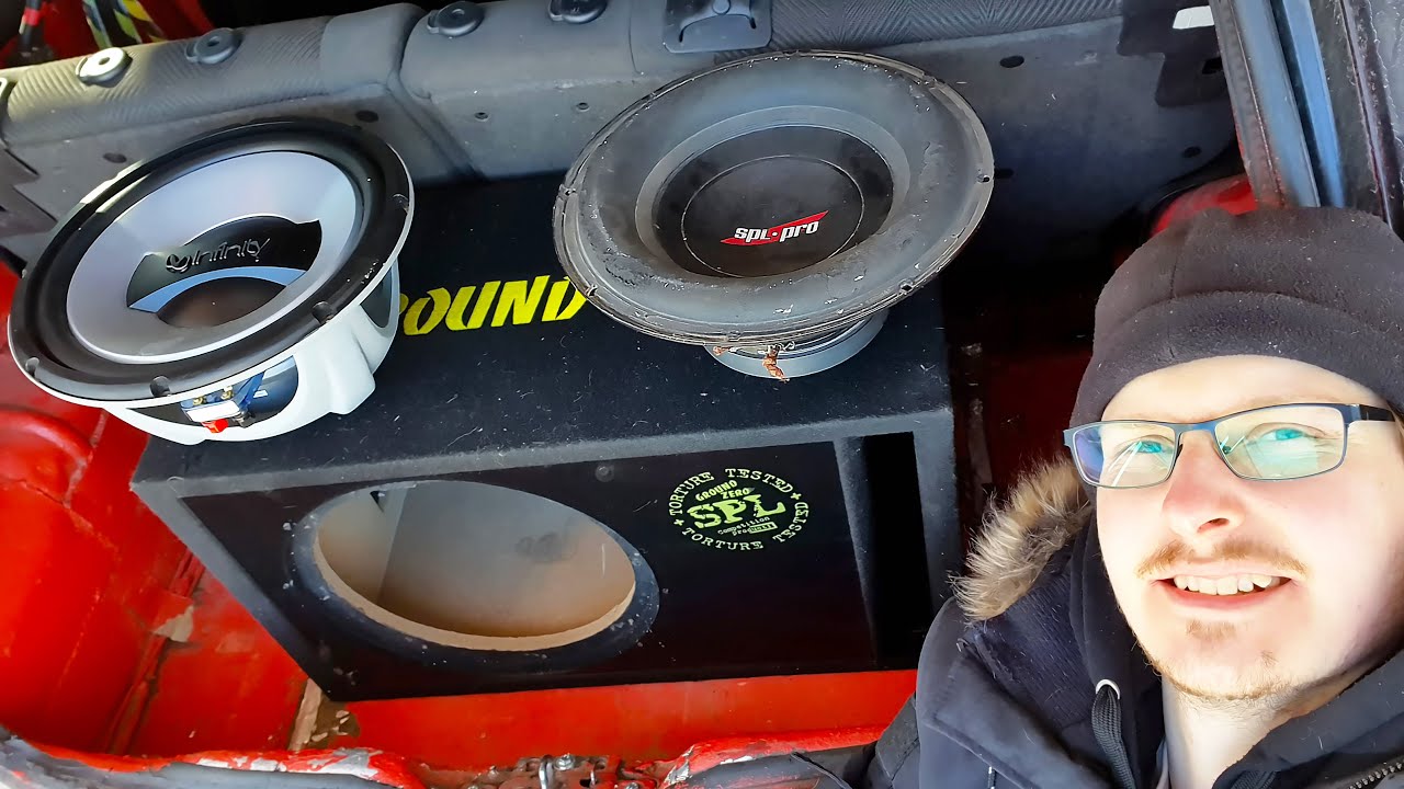 Testissä Vanhoja 12" Subwoofereita 🔊 Infinity 1250w & SPL Pro G-12