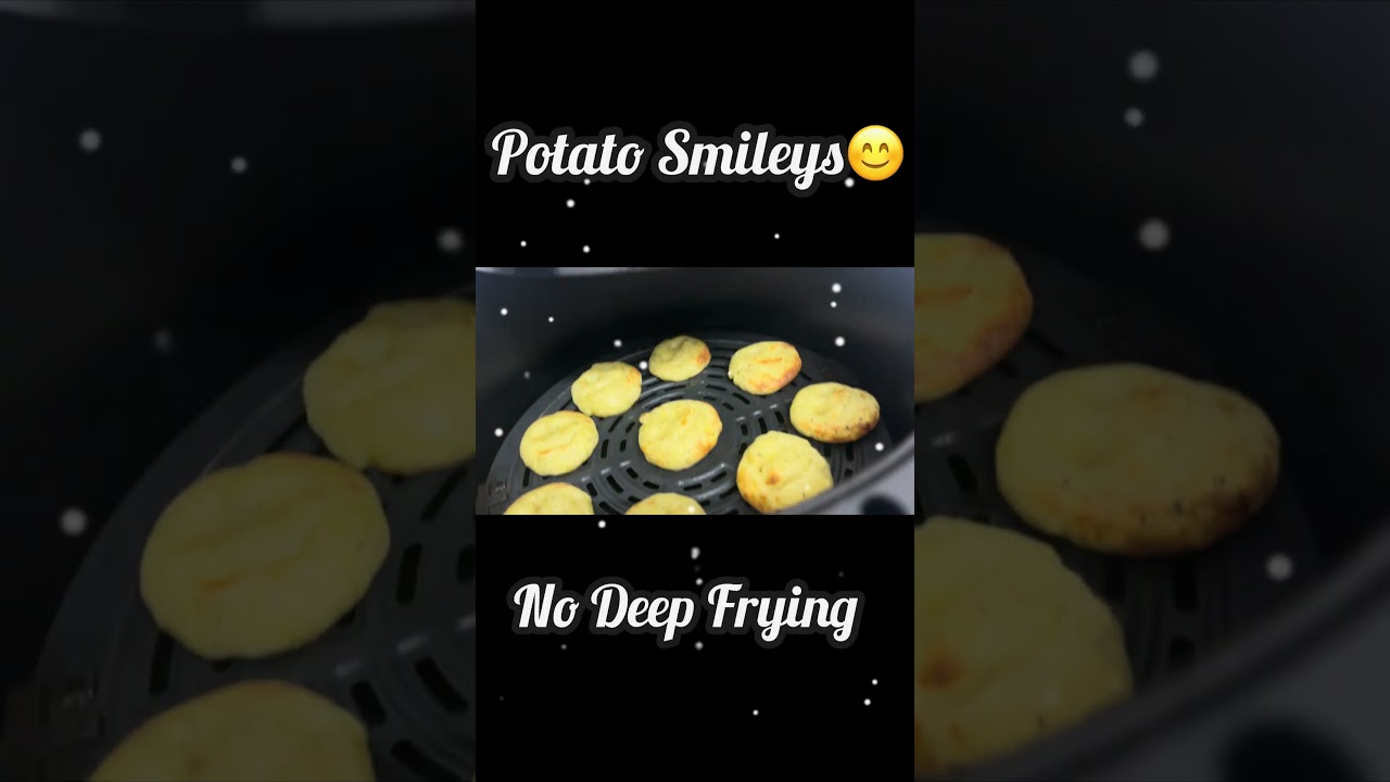Healthy Potato Smileys 😍 | Kids Favorite Snack