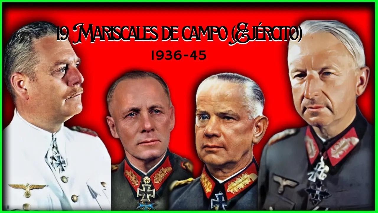 Mariscales de campo del ejército alemán en la Segunda Guerra Mundial