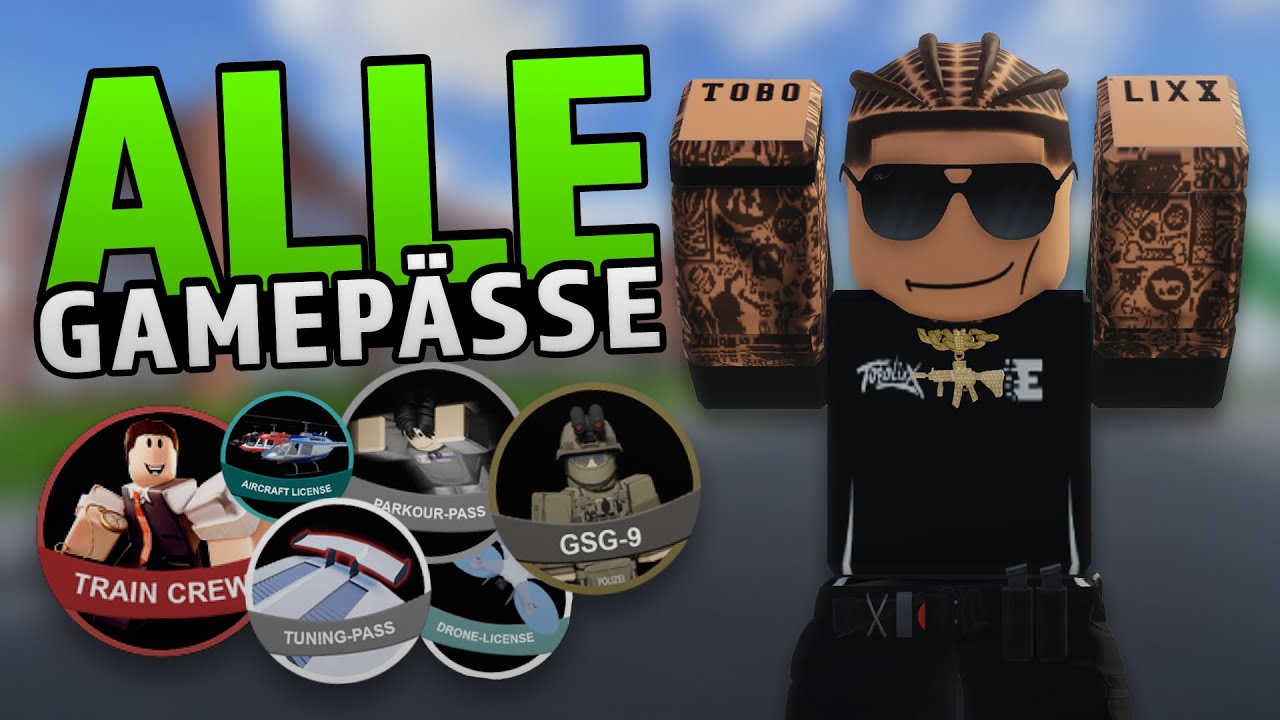 ALLE GAMEPÄSSE in NOTRUF EMDEN - ROBLOX