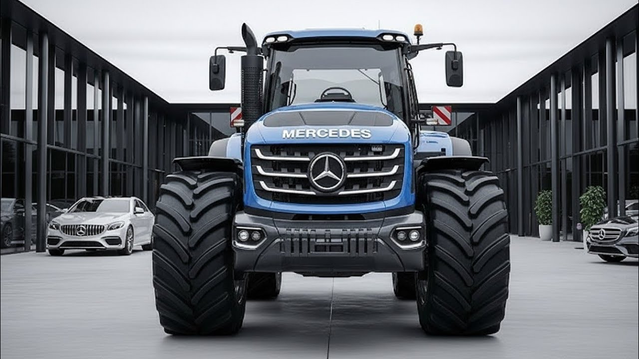 2026 Mercedes Diesel Traktor Nur 1 Liter Diesel für riesige Feldarbeit